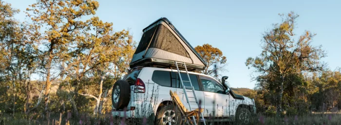 Alex Kydd and Emma Hanney Discovery camping